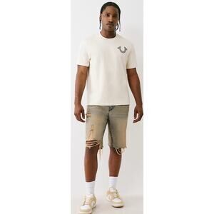 TRUE RELIGION BOBBY BIG T DISTRESSED SHORTS MENS SZ 33 $174